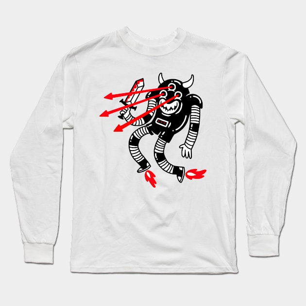 Killer Robot Long Sleeve T-Shirt by obinsun